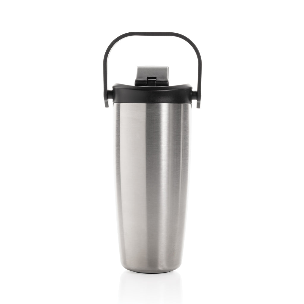 Avira Ayala RCS re-steel duosip lockable crossbody tumbler - Silver