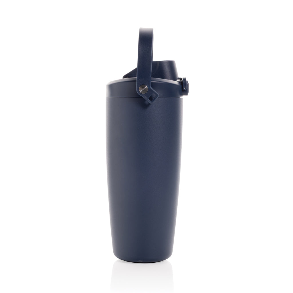 Avira Ayala RCS re-steel duosip lockable crossbody tumbler - Navy