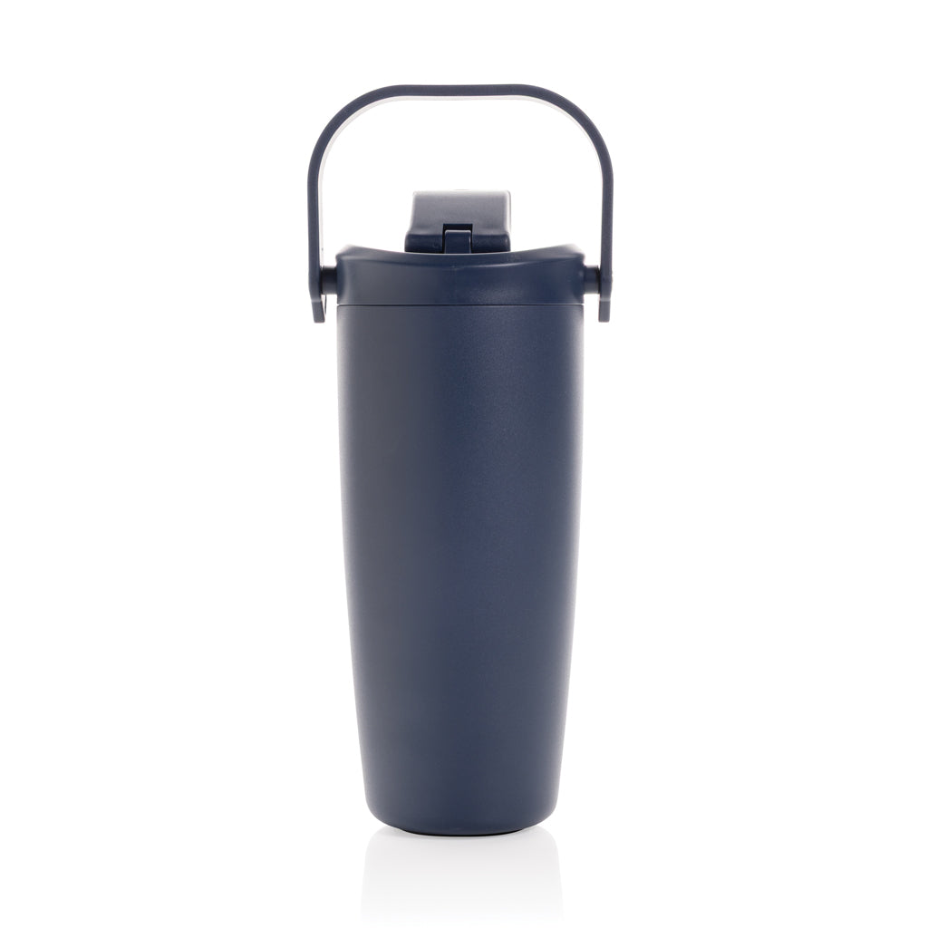 Avira Ayala RCS re-steel duosip lockable crossbody tumbler - Navy
