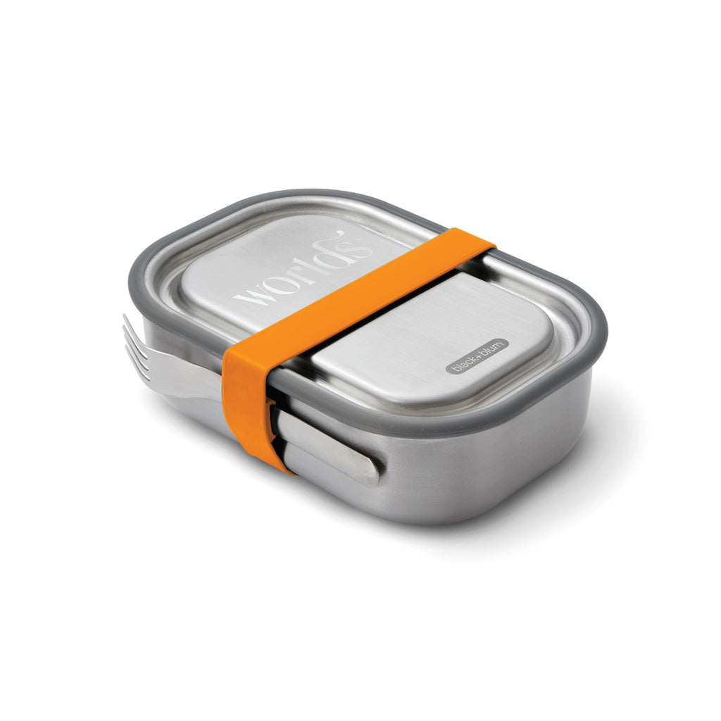 Black+Blum Stainless Steel Lunch Box Large - Orange