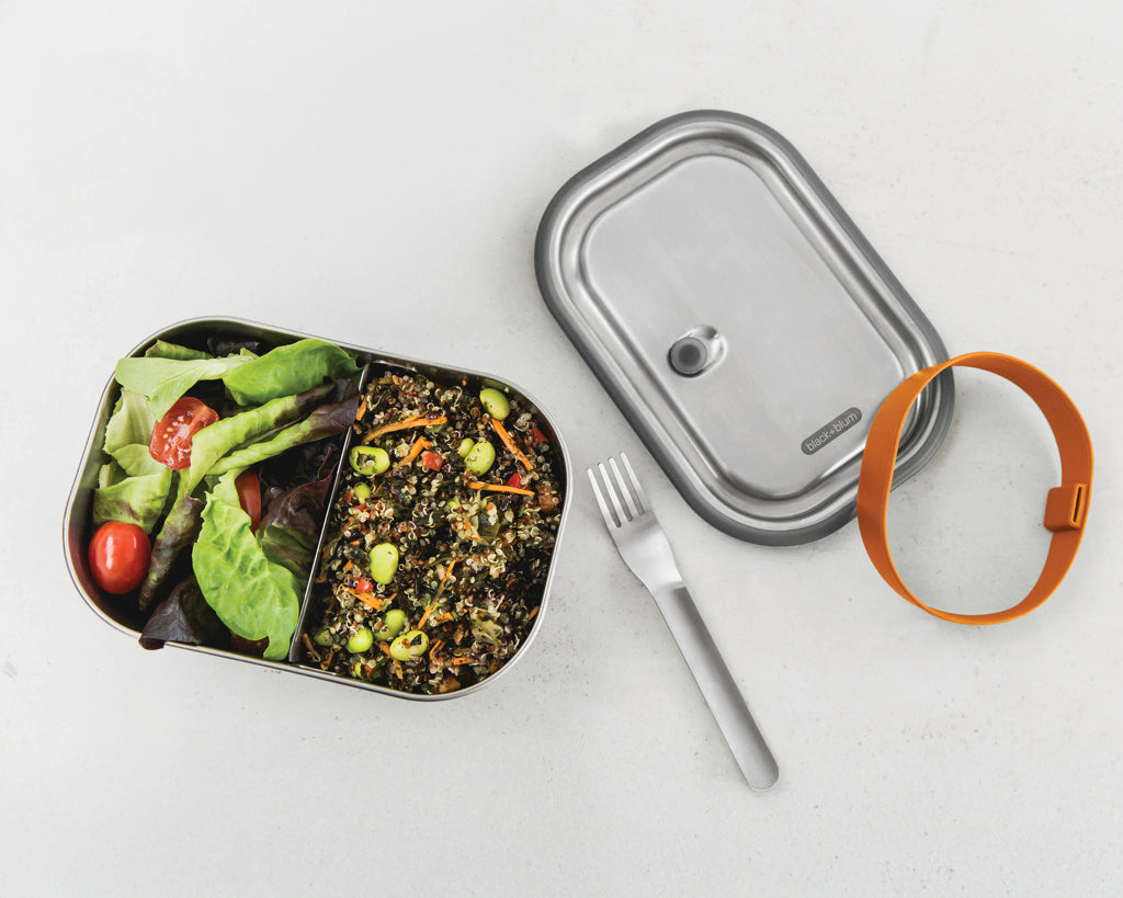 Black+Blum Stainless Steel Lunch Box Large - Orange
