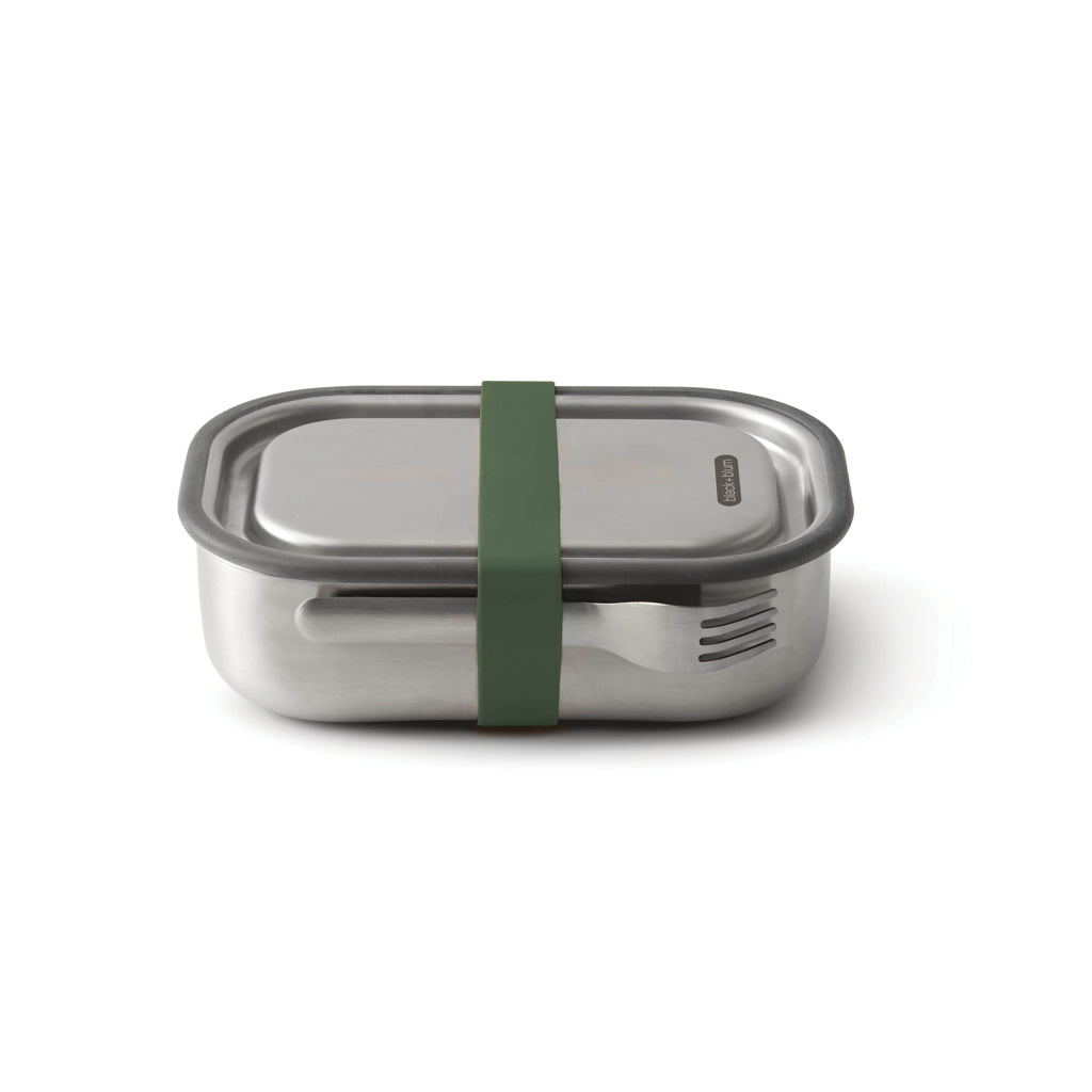 Black+Blum Stainless Steel Lunch Box Large - Olive Green