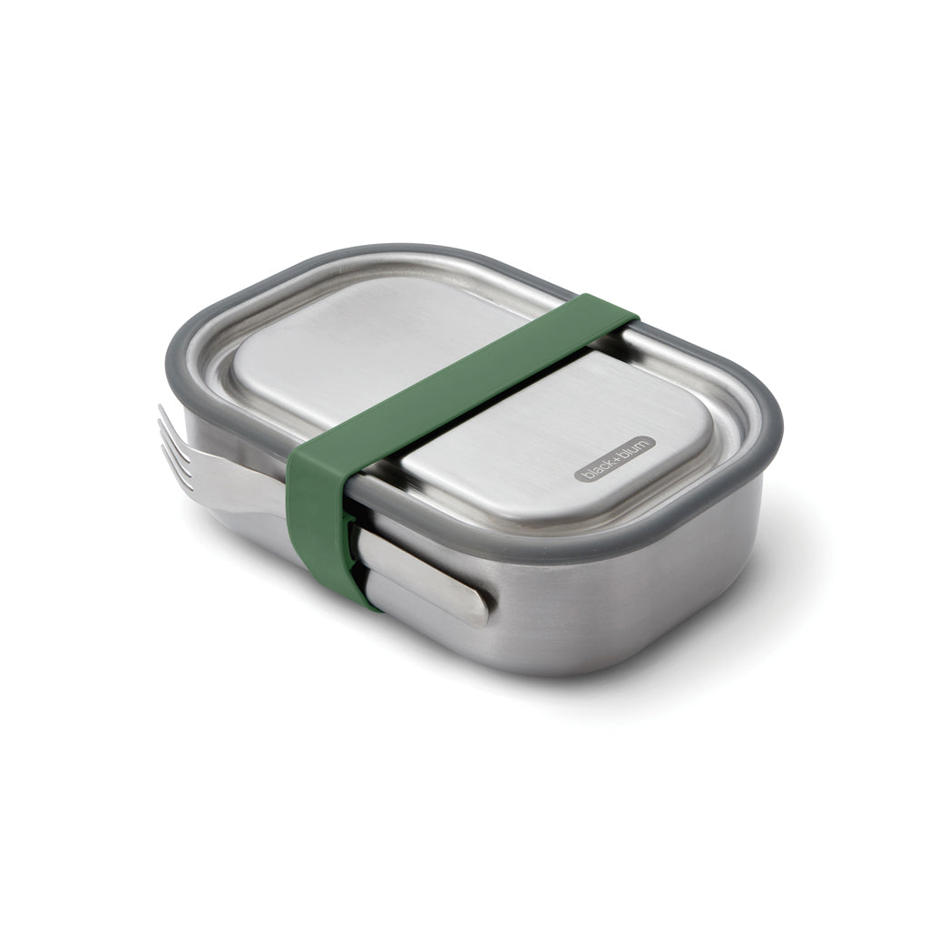 Black+Blum Stainless Steel Lunch Box Large - Olive Green