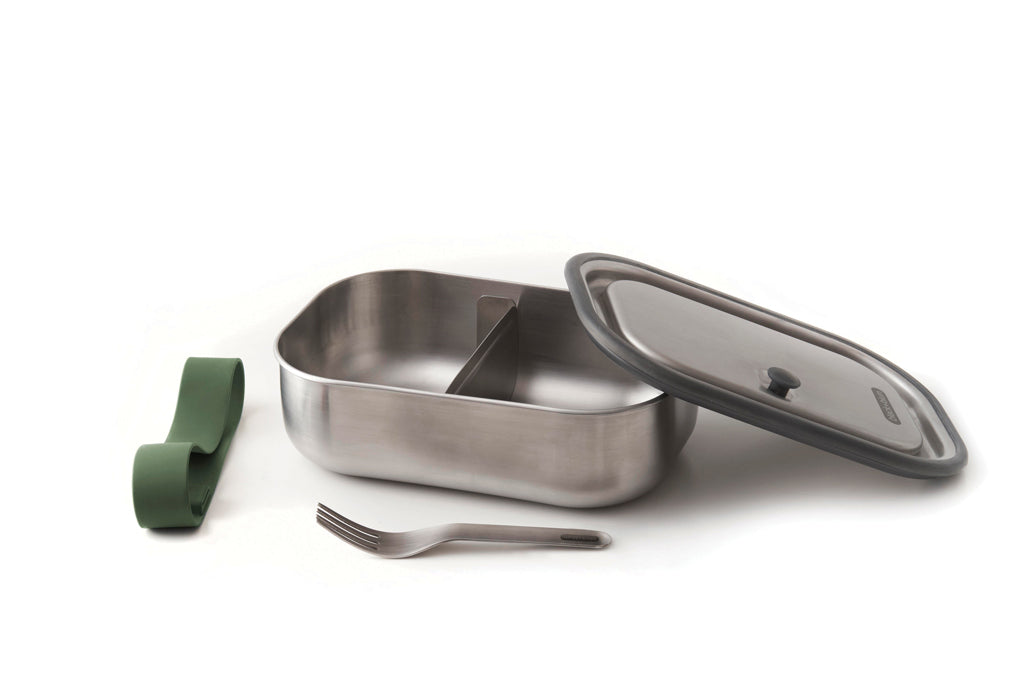 Black+Blum Stainless Steel Lunch Box Large - Olive Green