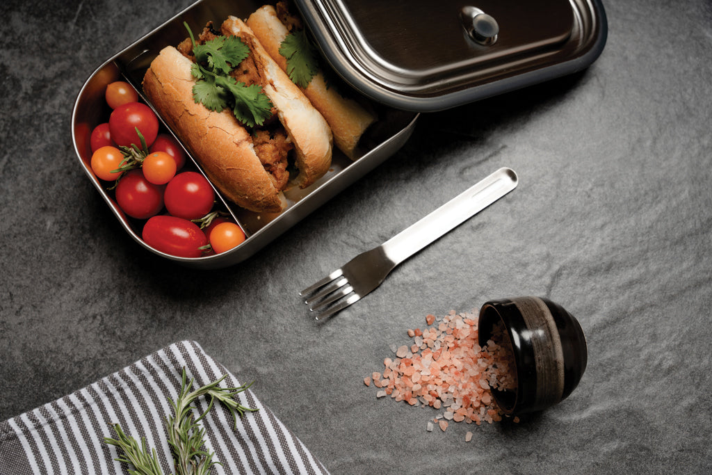 Black+Blum Stainless Steel Lunch Box Large - Olive Green