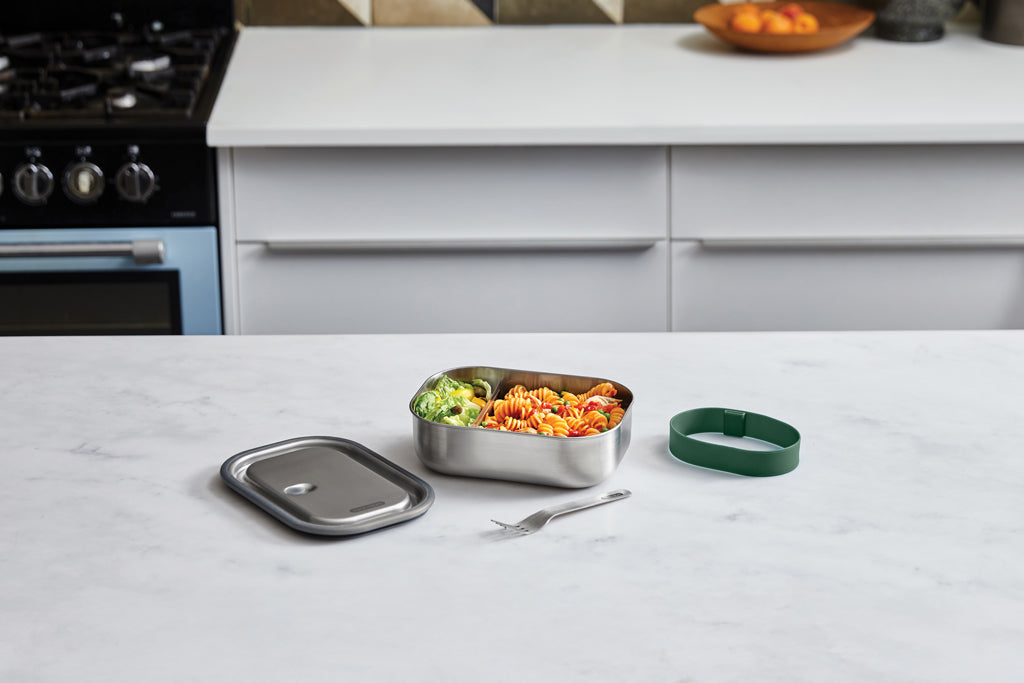 Black+Blum Stainless Steel Lunch Box Large - Olive Green