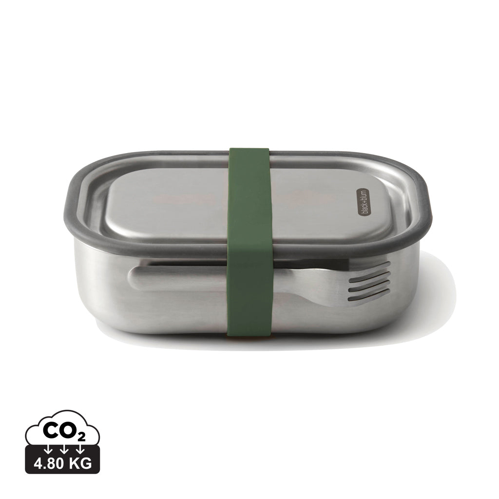 Black+Blum Stainless Steel Lunch Box Large - Olive Green