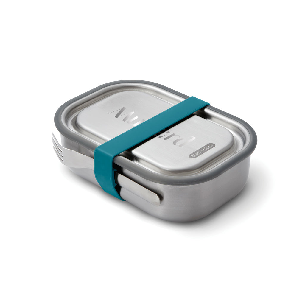 Black+Blum Stainless Steel Lunch Box Large - Turquoise