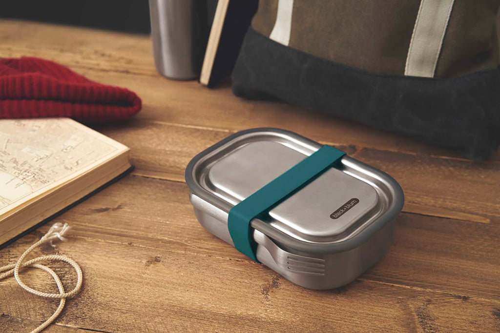 Black+Blum Stainless Steel Lunch Box Large - Turquoise