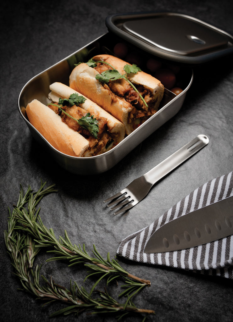 Black+Blum Stainless Steel Lunch Box Large - Turquoise