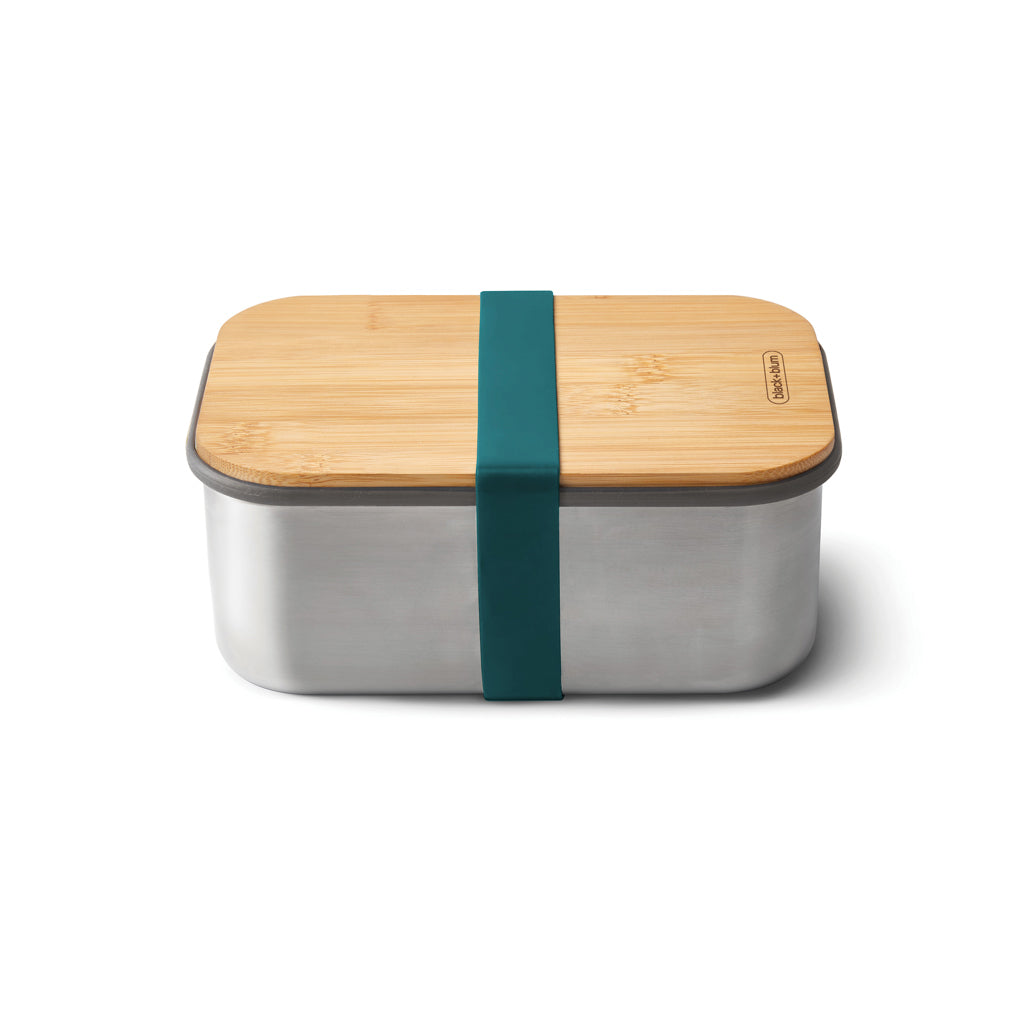 Black+Blum Stainless Steel Sandwich Box Large - Turquoise