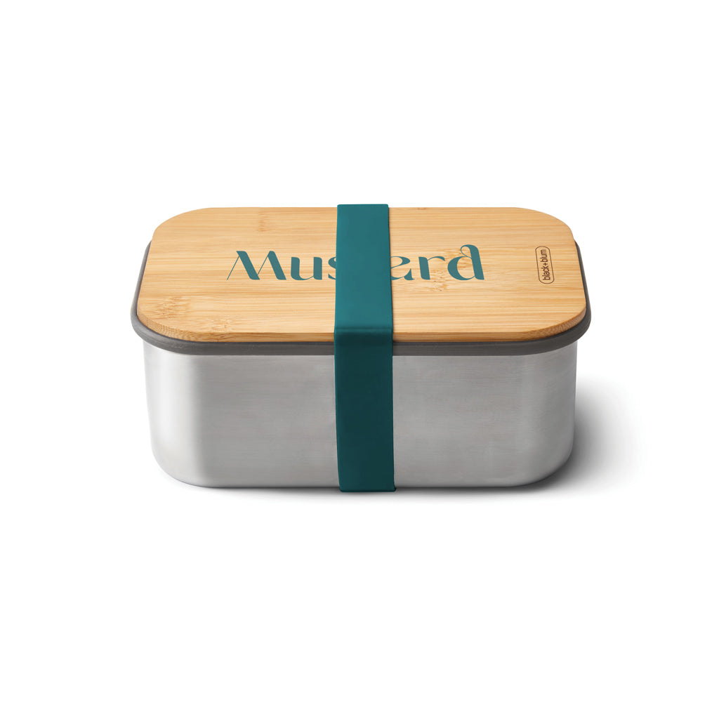 Black+Blum Stainless Steel Sandwich Box Large - Turquoise