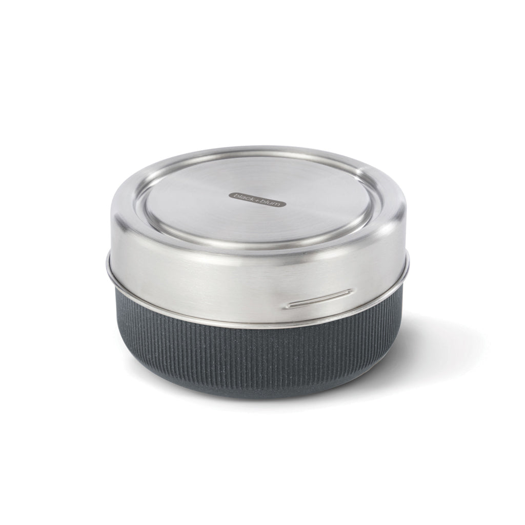 Black+Blum Glass Lunch Bowl 750ml - Silver