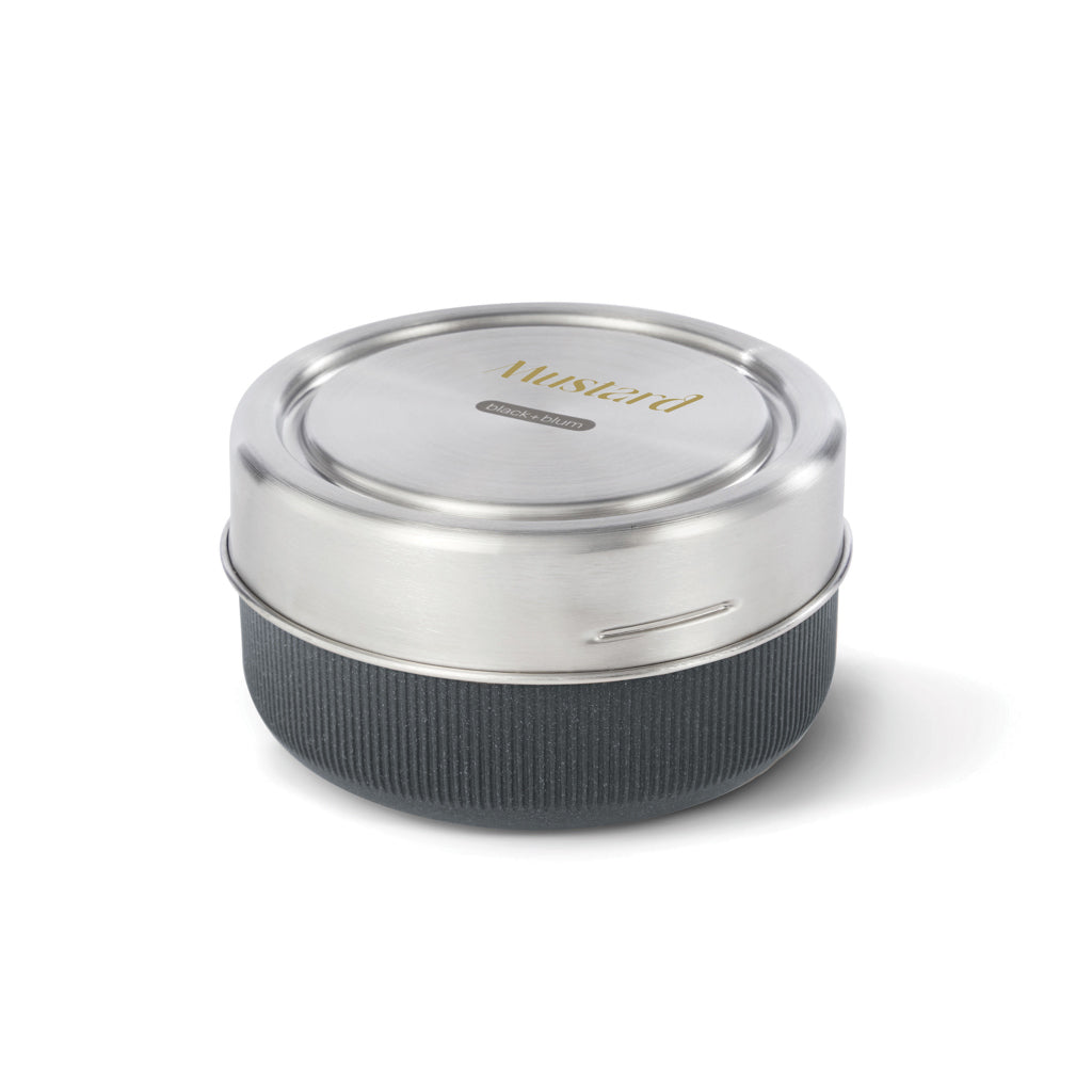 Black+Blum Glass Lunch Bowl 750ml - Silver
