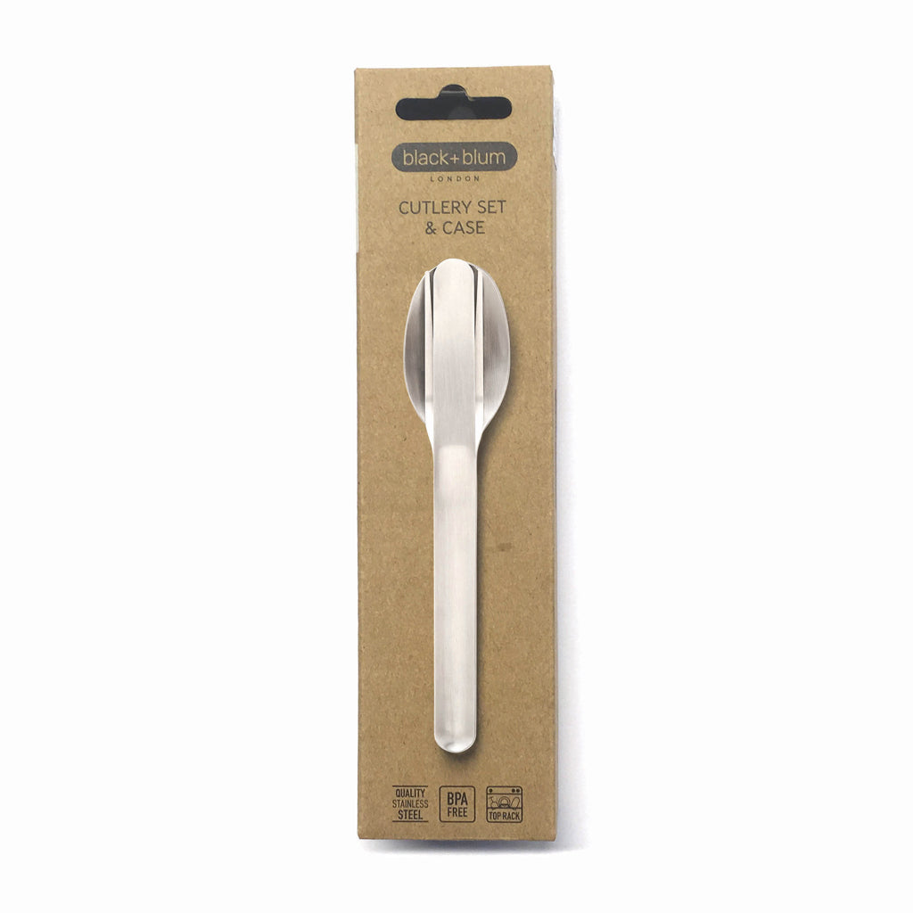 Black+Blum Cutlery Set - Silver