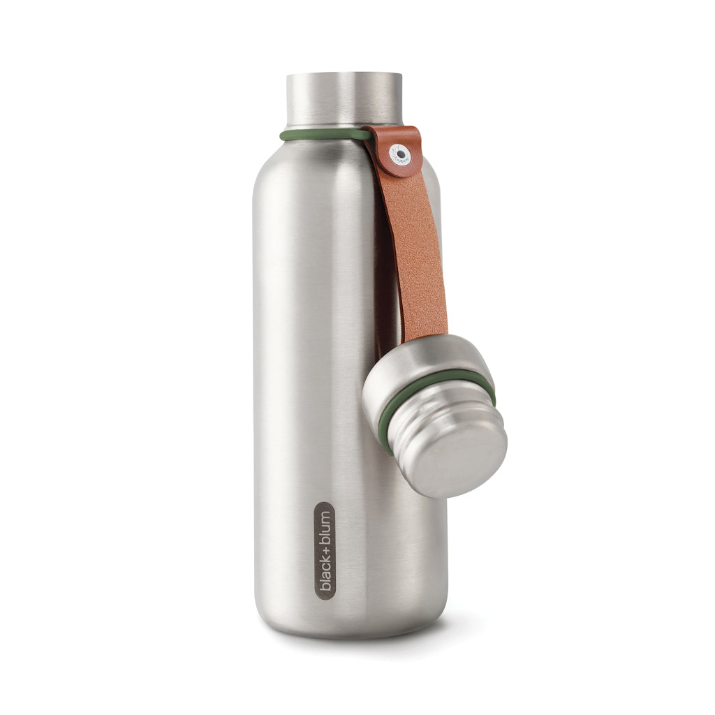 Black+Blum Insulated Water Bottle Small 500ml - Olive Green
