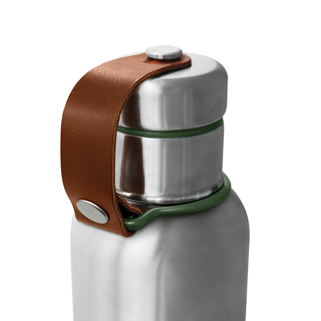 Black+Blum Insulated Water Bottle Small 500ml - Olive Green