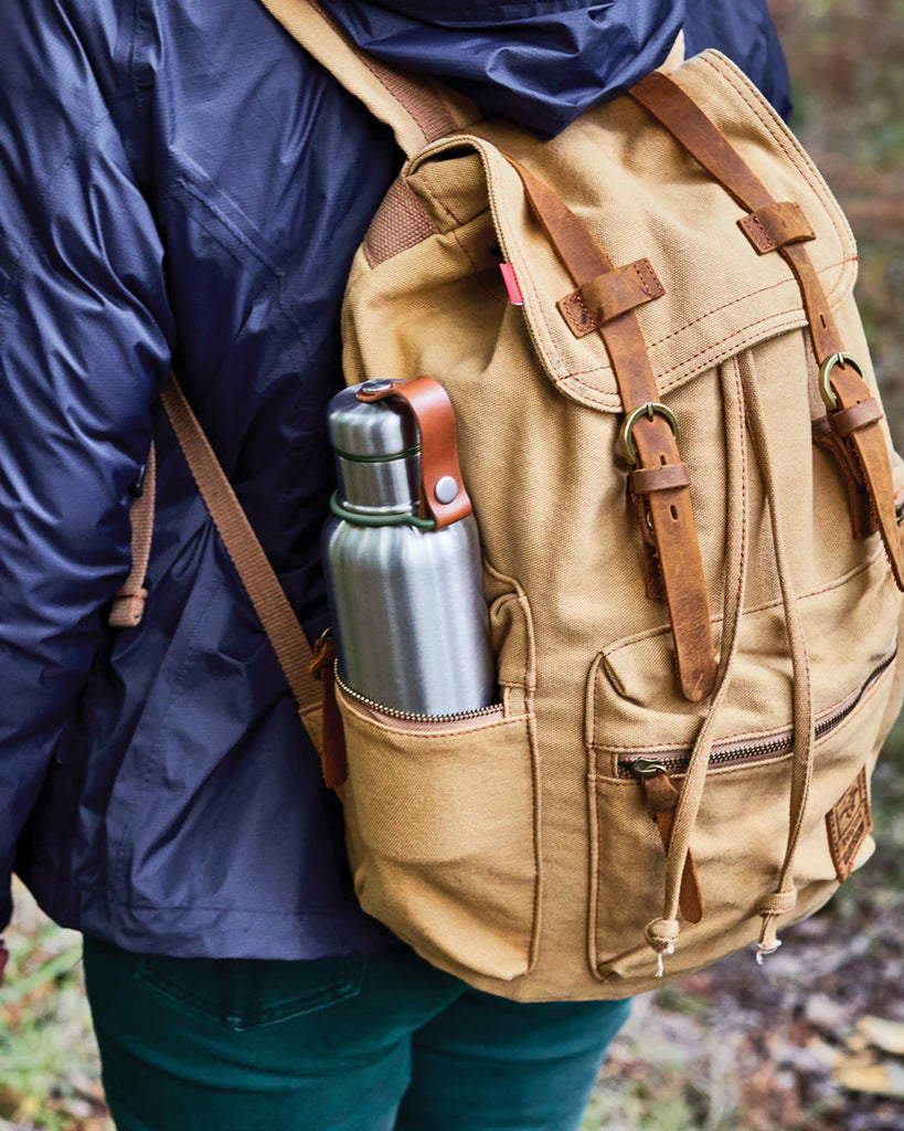 Black+Blum Insulated Water Bottle Small 500ml - Olive Green