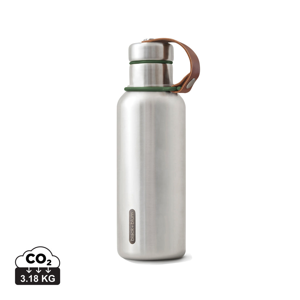 Black+Blum Insulated Water Bottle Small 500ml - Olive Green