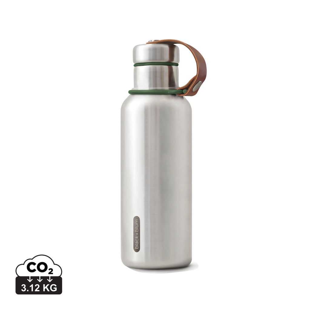 Black+Blum Insulated Water Bottle Small 500ml - Olive Green