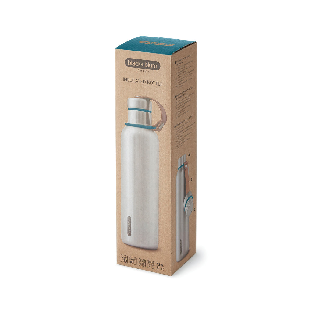 Black+Blum Insulated Water Bottle Large 750ml - Turquoise