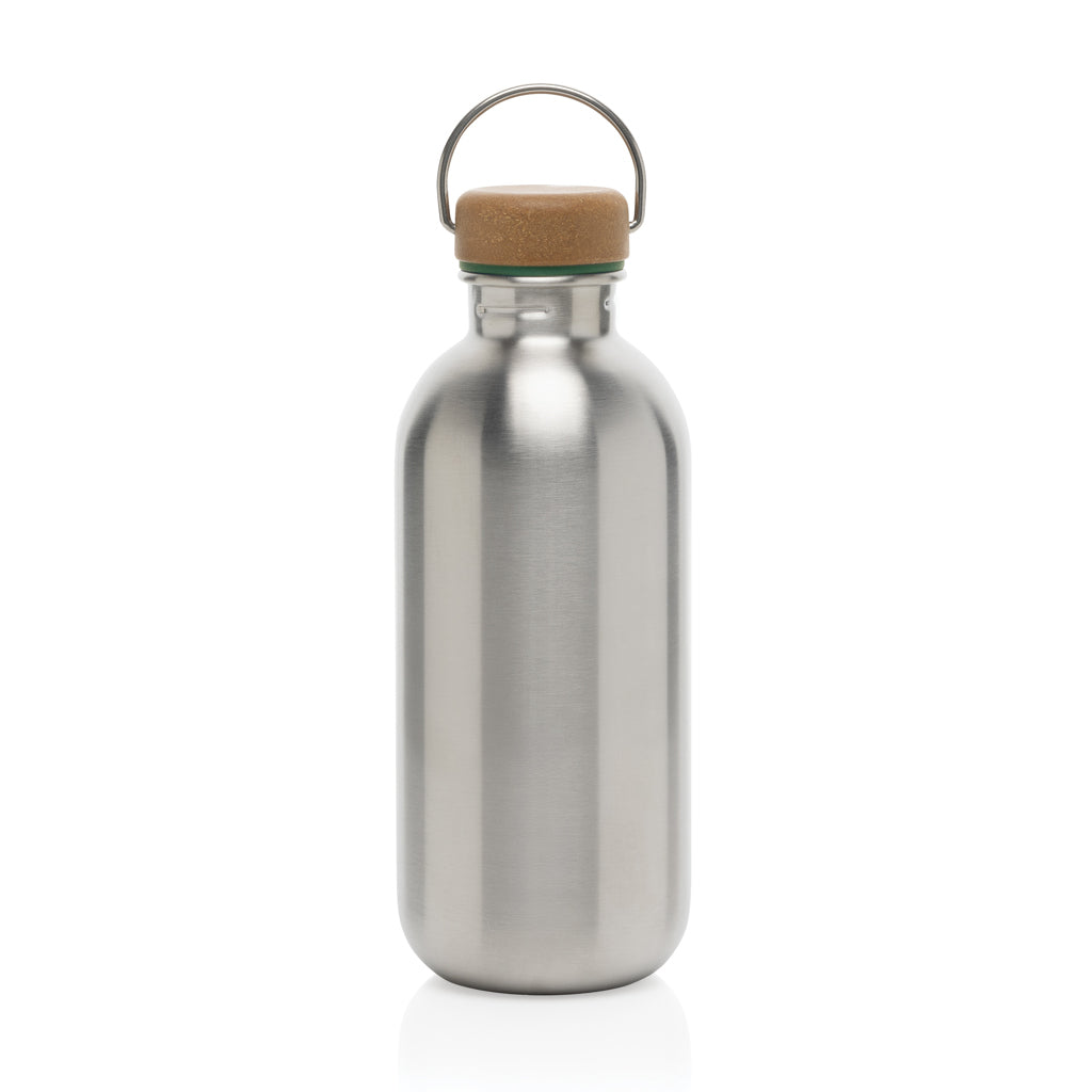 Black+Blum Steel Water Bottle 600ml - Olive Green