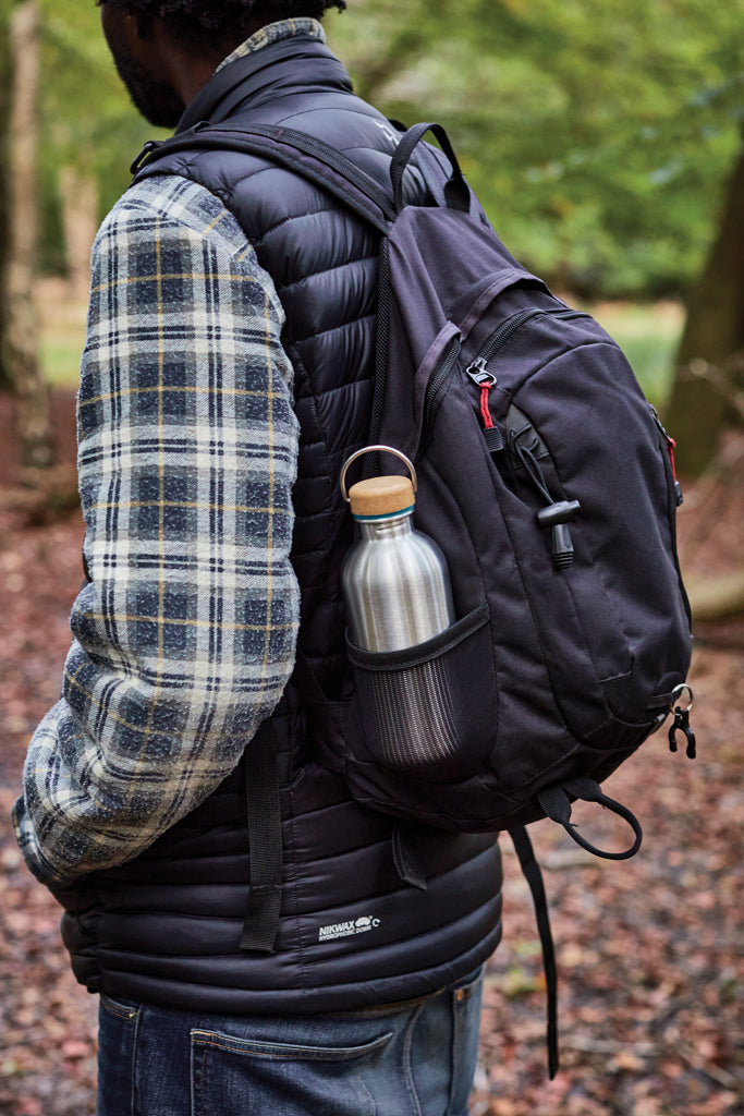 Black+Blum Steel Water Bottle 600ml - Turquoise