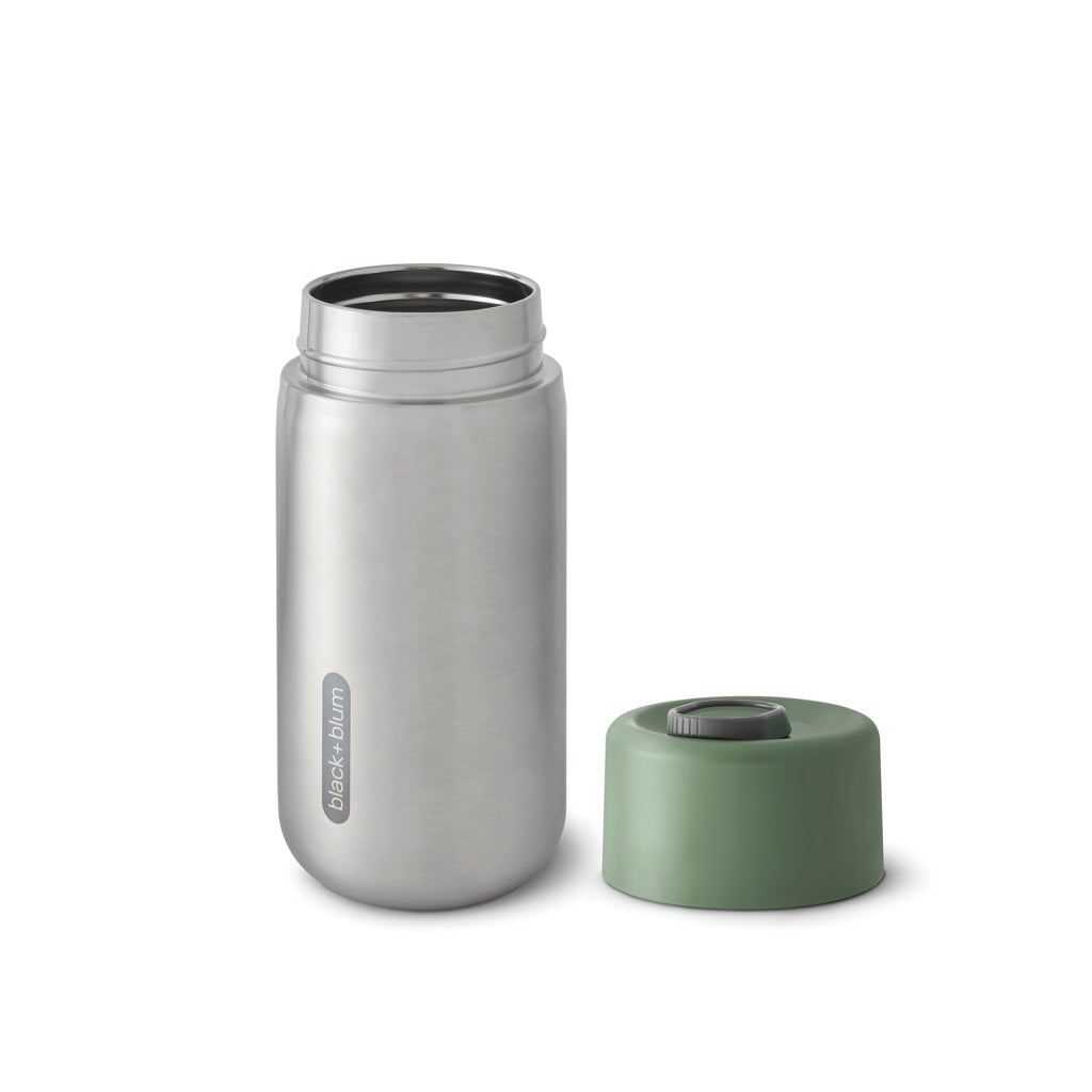 Black+Blum Insulated Leakproof Travel Cup Stainless Steel - Olive Green