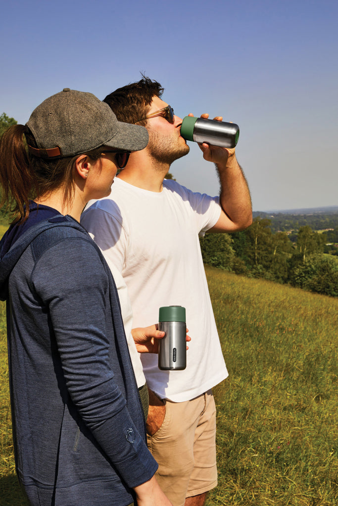 Black+Blum Insulated Leakproof Travel Cup Stainless Steel - Olive Green