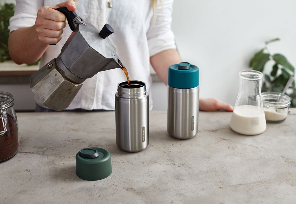 Black+Blum Insulated Leakproof Travel Cup Stainless Steel - Olive Green