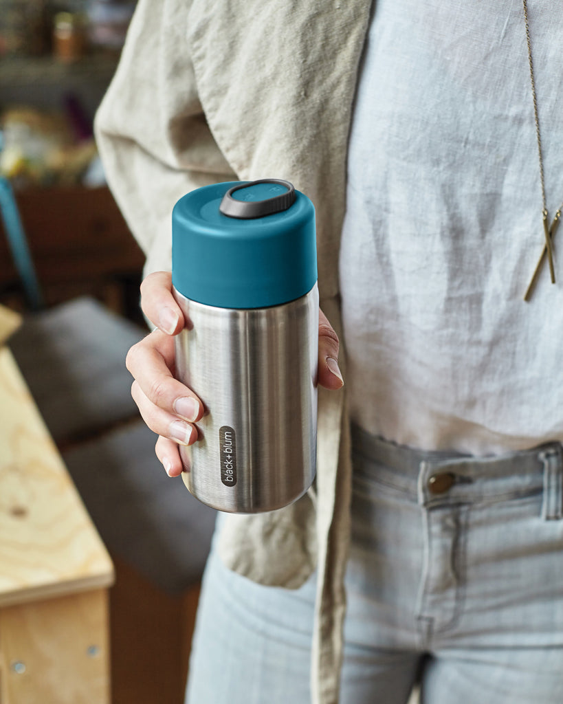 Black+Blum Insulated Leakproof Travel Cup Stainless Steel - Turquoise