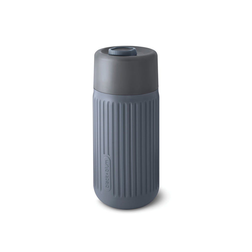 Black+Blum Glass Travel Cup 340ML - Grey