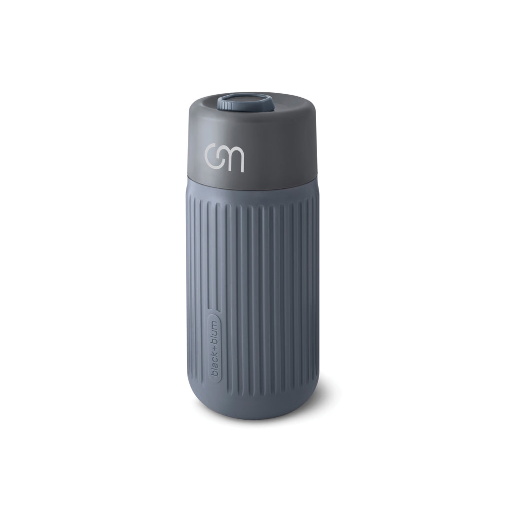 Black+Blum Glass Travel Cup 340ML - Grey