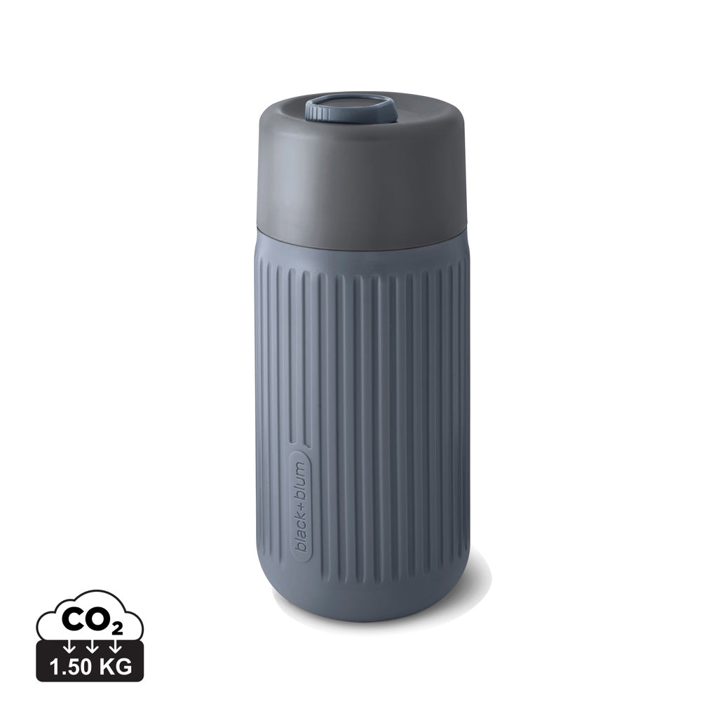 Black+Blum Glass Travel Cup 340ML - Grey