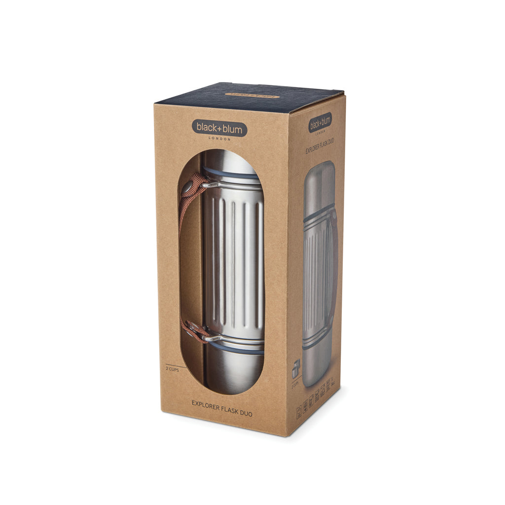 Black+Blum Explorer Flask Duo 1L - Grey