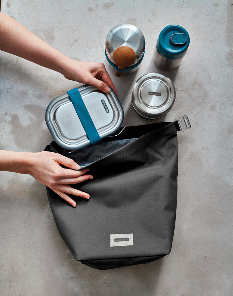 Black+Blum 6.7L insulated Lunch/Cooler Bag - Black