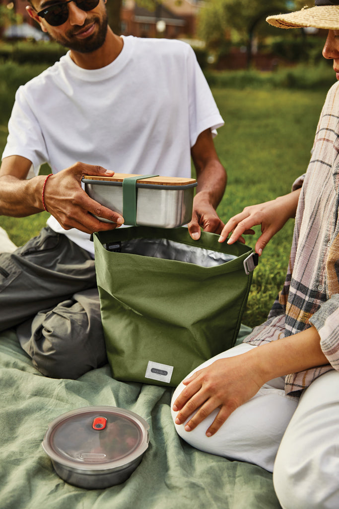 Black+Blum 6.7L insulated Lunch/Cooler Bag - Moss