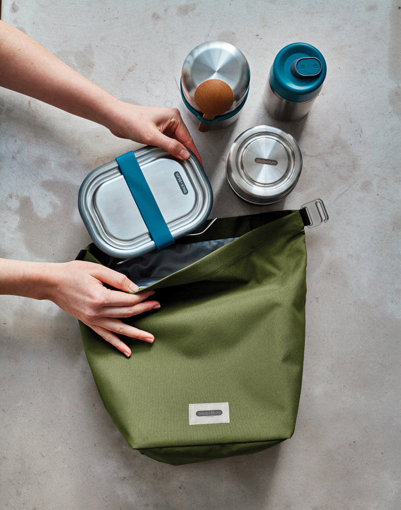 Black+Blum 6.7L insulated Lunch/Cooler Bag - Moss
