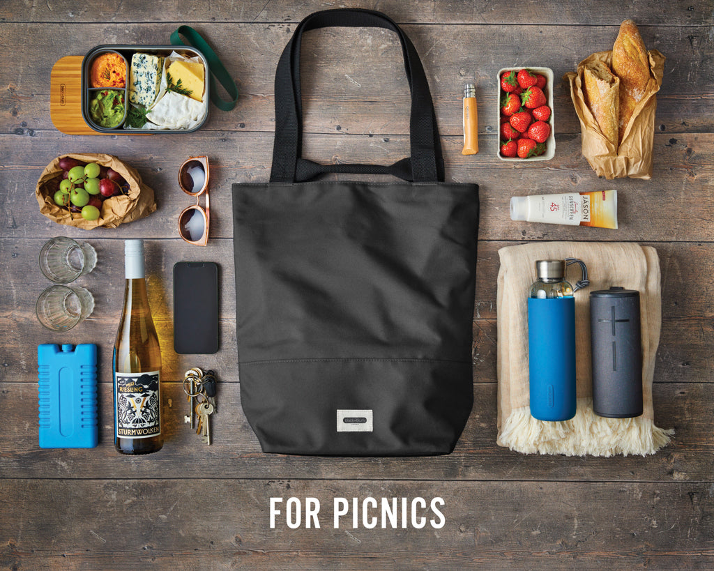 Black+Blum 16L Insulated Tote/ Cooler Bag - Black