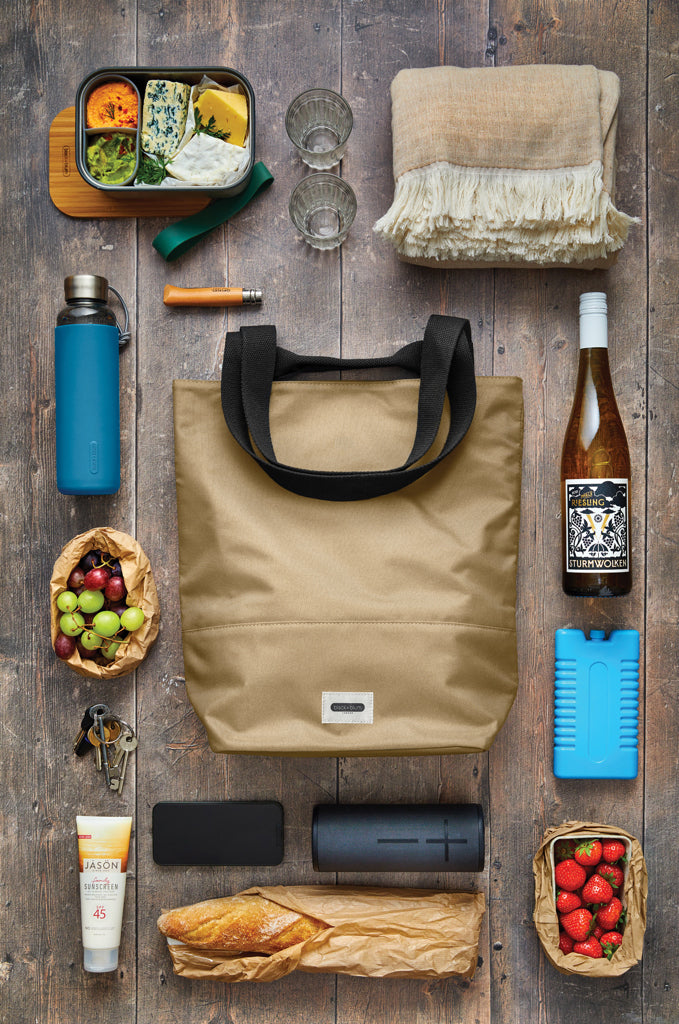 Black+Blum 16L Insulated Tote/ Cooler Bag - Clay