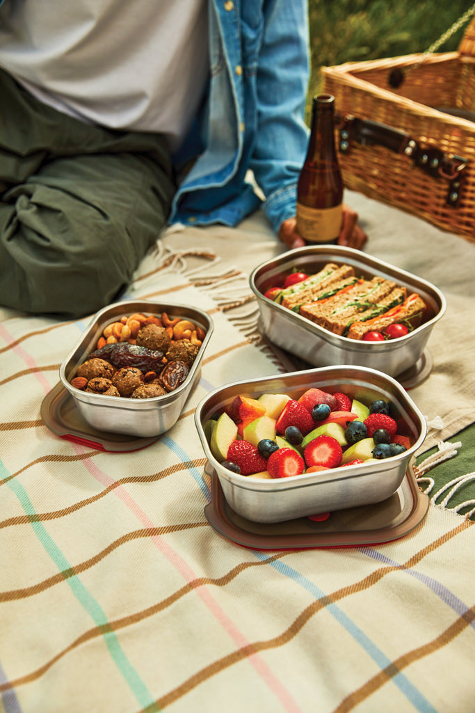 Black+Blum Mealprep Box 3pcs Set Small, Medium, Large - Grey