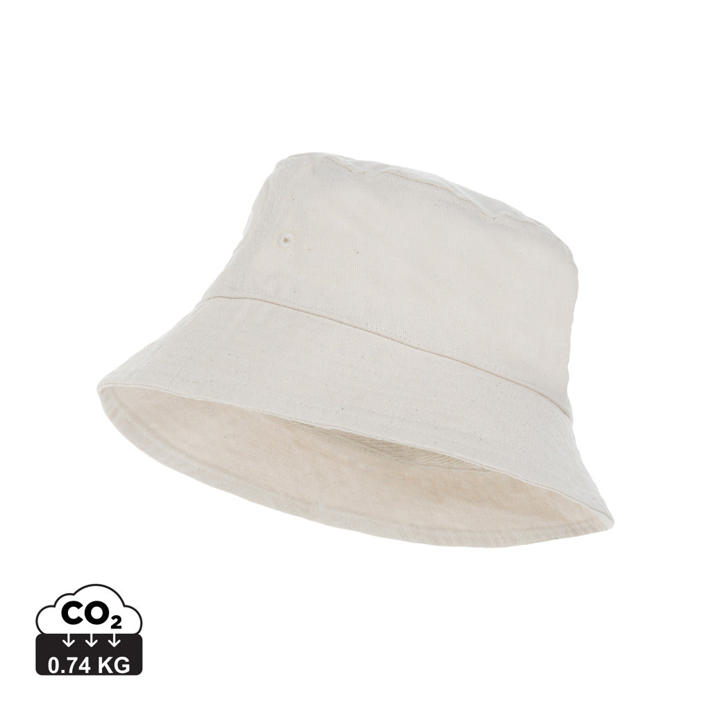 Impact Aware™ 285 gsm rcanvas one size bucket hat undyed - Off White