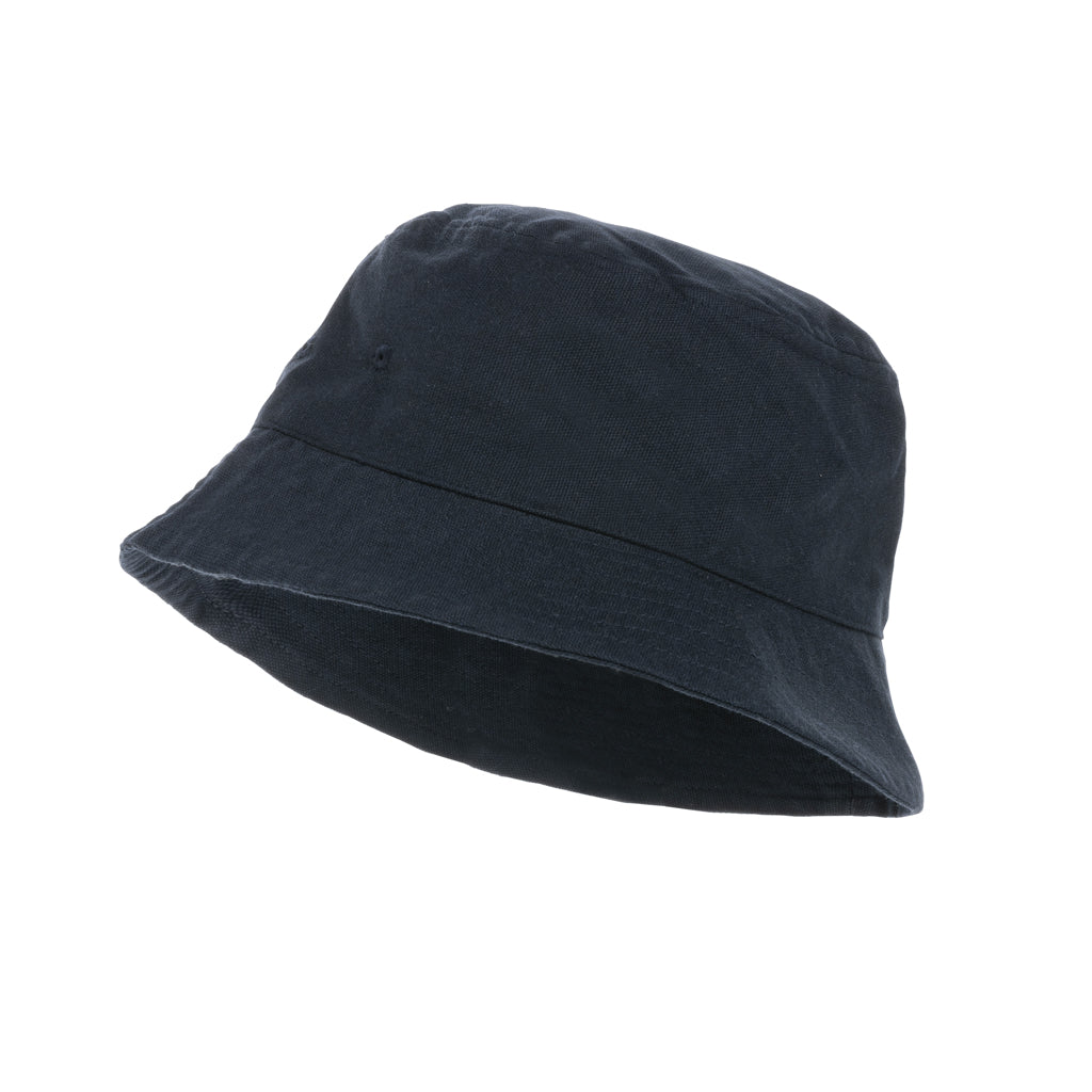 Impact Aware™ 285 gsm rcanvas one size bucket hat undyed - Navy