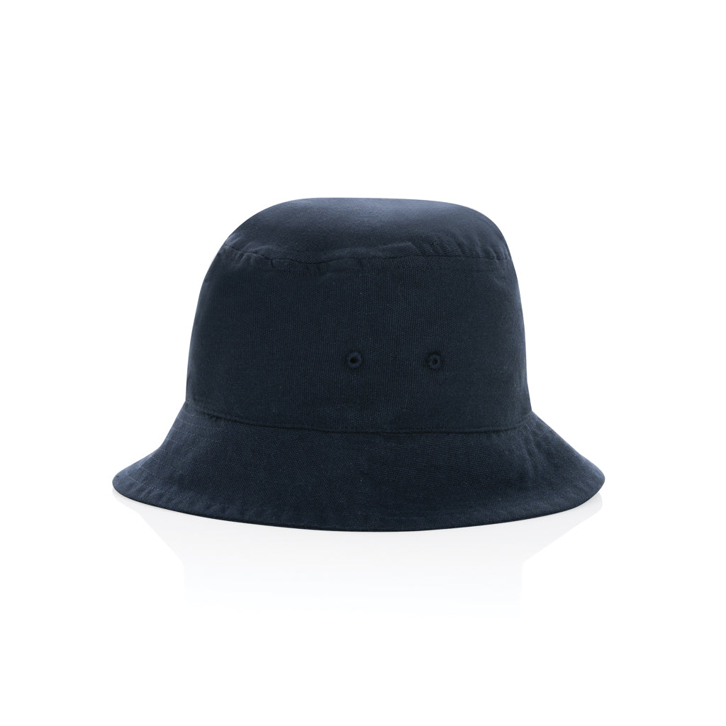 Impact Aware™ 285 gsm rcanvas one size bucket hat undyed - Navy