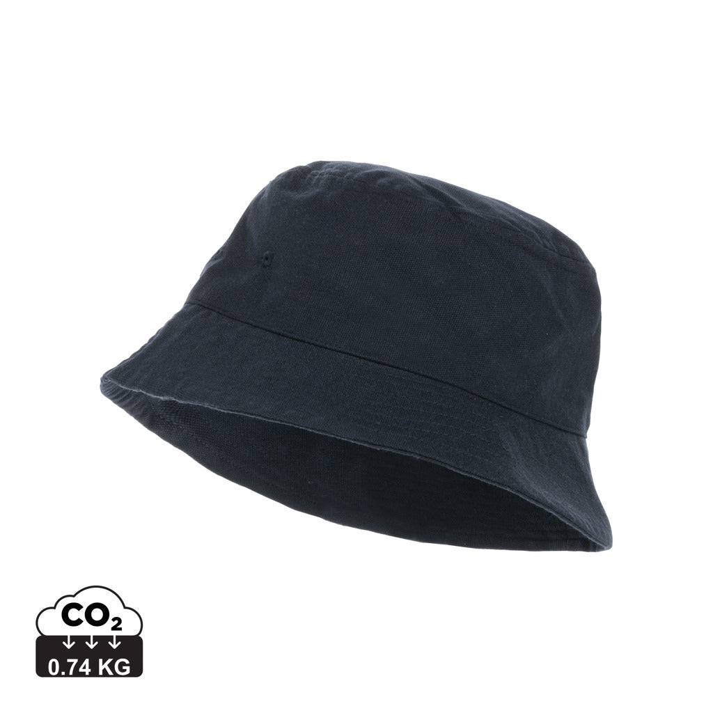 Impact Aware™ 285 gsm rcanvas one size bucket hat undyed - Navy