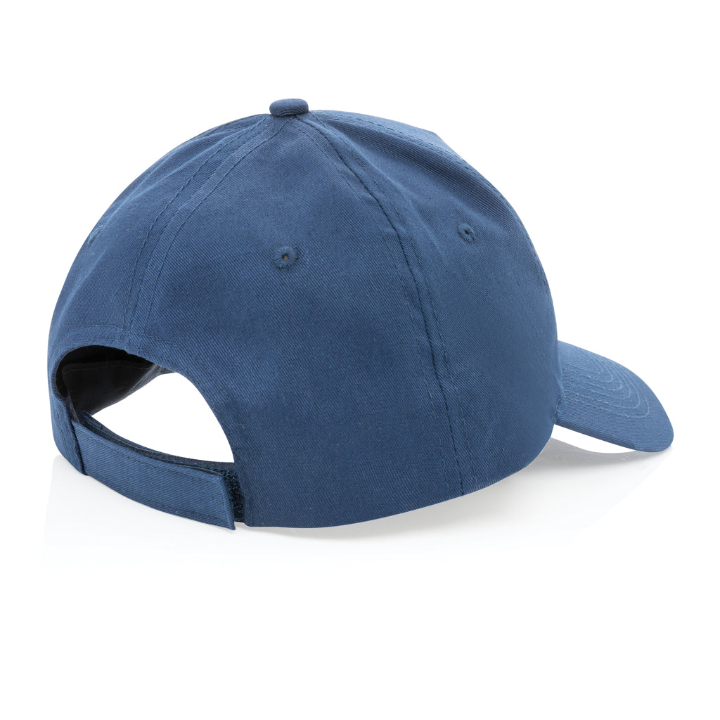 Impact 5 panel 190gr Recycled cotton cap with AWARE™ tracer - Navy