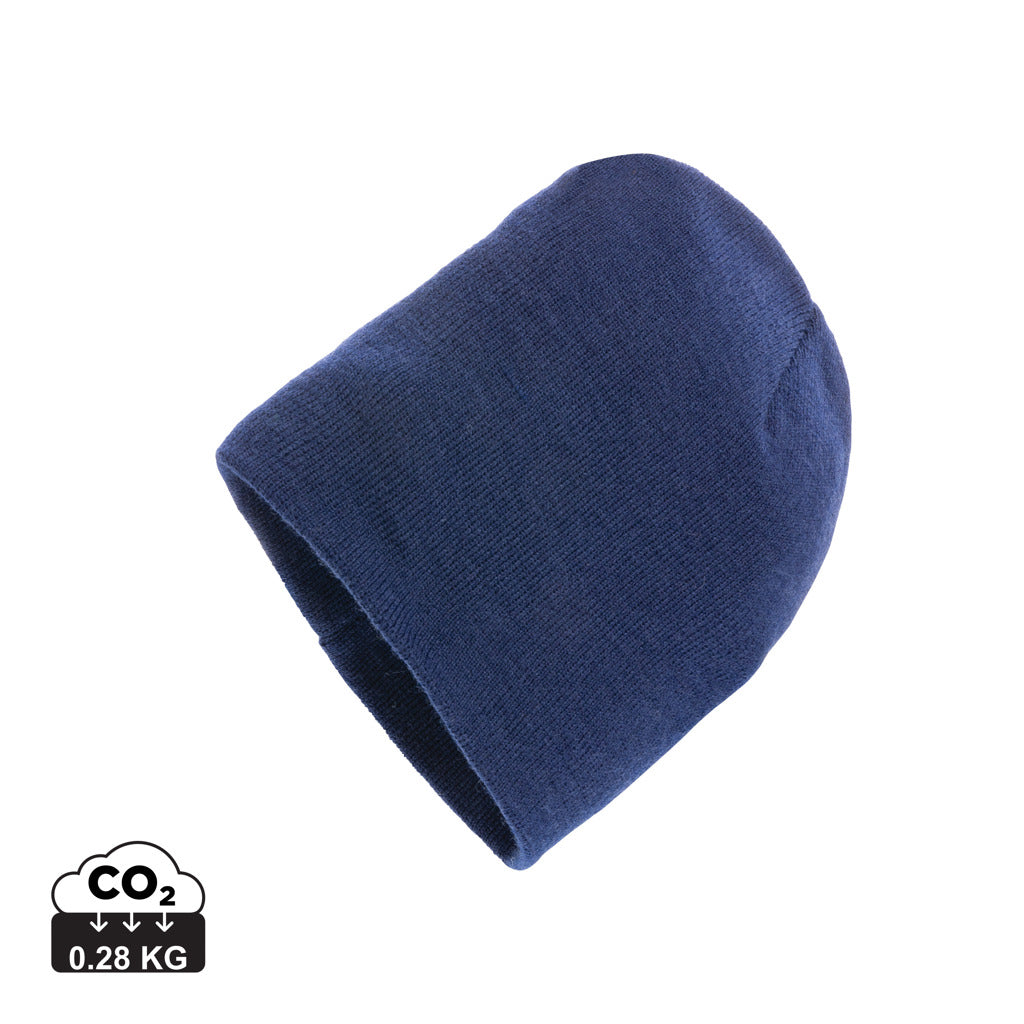 Impact AWARE™ classic beanie with Polylana® - Navy