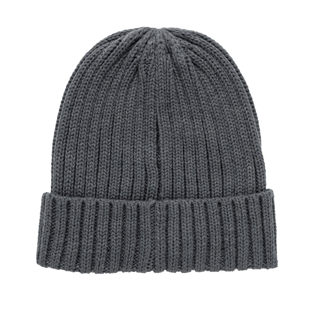 Kennedi AWARE™ Polylana® beanie with large rib - Anthracite