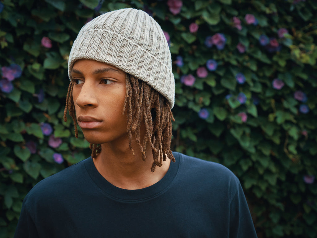 Kennedi AWARE™ Polylana® beanie with large rib - Desert