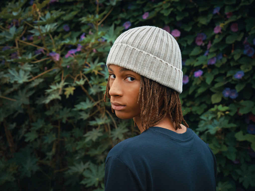 Kennedi AWARE™ Polylana® beanie with large rib - Desert